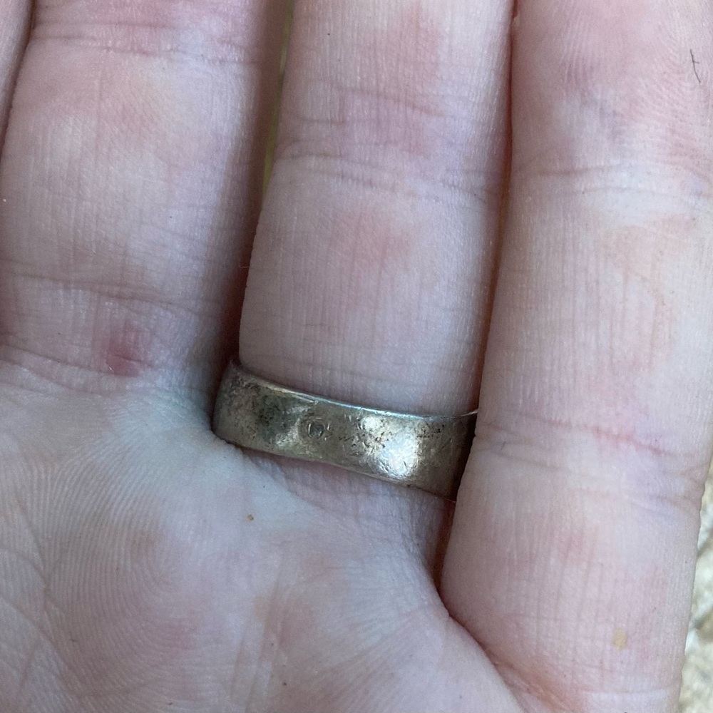 UNMARKED VINTAGE SILVER UNISEX RING - Picture 2 of 6